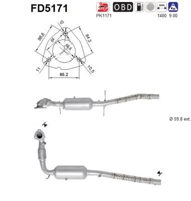 AS Roetfilter (FD5171)