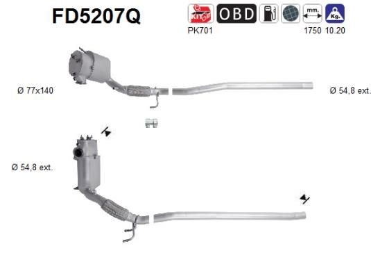 AS Roetfilter (FD5207Q)