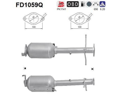 AS Roetfilter (FD1059Q)
