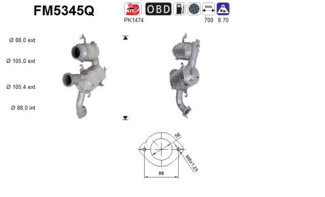 AS Roetfilter (FM5345Q)