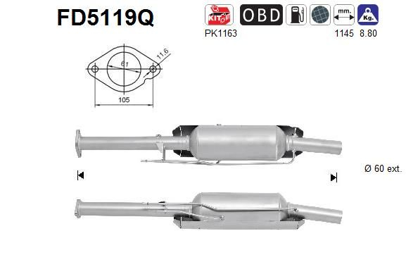 AS Roetfilter (FD5119Q)