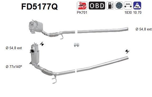 AS Roetfilter (FD5177Q)