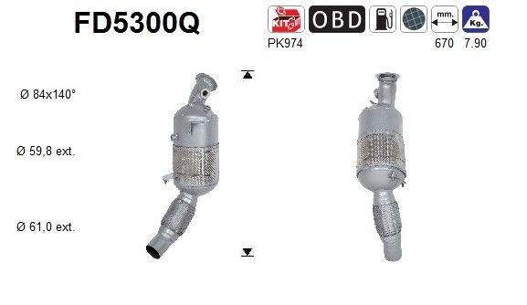AS Roetfilter (FD5300Q)