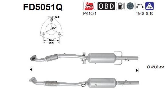 AS Roetfilter (CAPI) (FD5051Q)