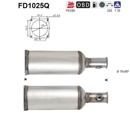 AS Roetfilter (CAPI) (FD1025Q)