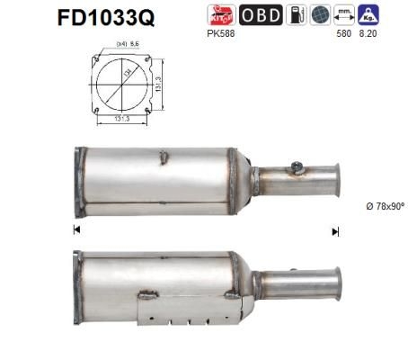 AS Roetfilter (CAPI) (FD1033Q)