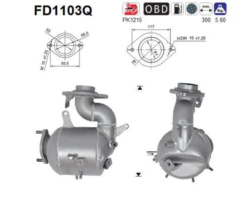 AS Roetfilter (FD1103Q)