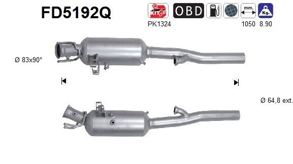 AS Roetfilter (FD5192Q)