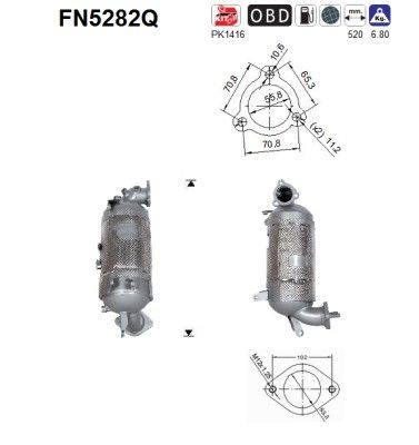 AS Roetfilter (FN5282Q)