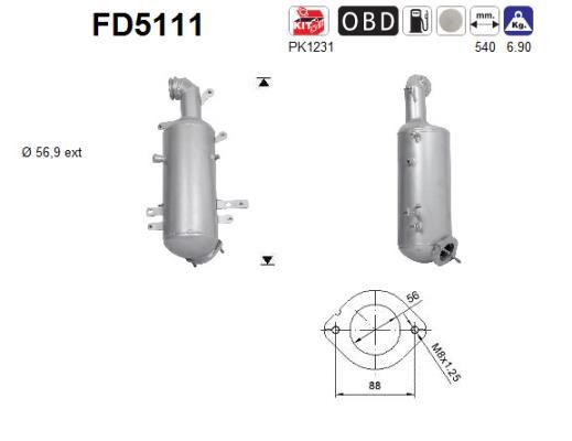 AS Roetfilter (FD5111)