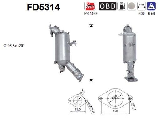 AS Roetfilter (FD5314)