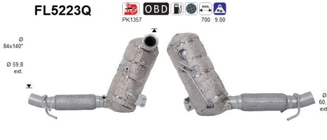 AS Roetfilter (FL5223Q)