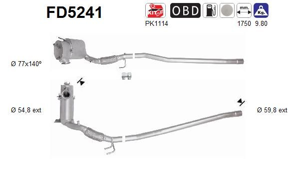 AS Roetfilter (FD5241)