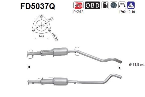 AS Roetfilter (FD5037Q)