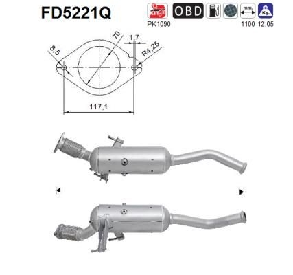 AS Roetfilter (FD5221Q)
