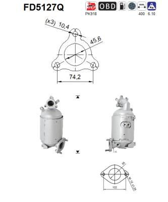 AS Roetfilter (FD5127Q)