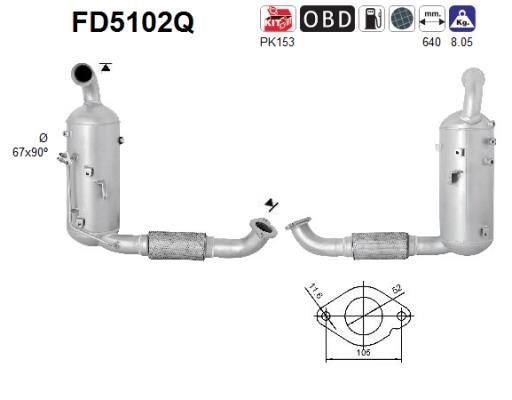 AS Roetfilter (FD5102Q)
