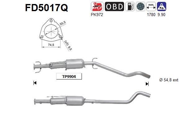 AS Roetfilter (CAPI) (FD5017Q)