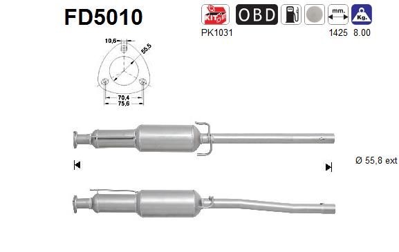 AS Roetfilter (FD5010)