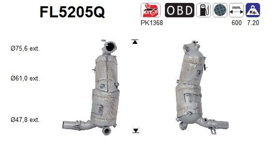 AS Roetfilter (FL5205Q)