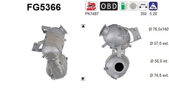 AS Roetfilter (FG5366)