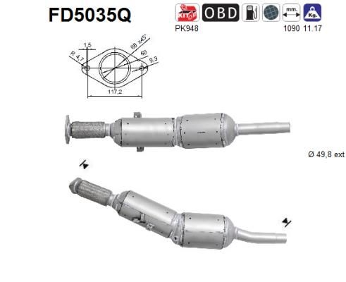 AS Roetfilter (FD5035Q)