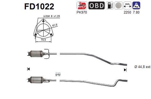 AS Roetfilter (FD1022)