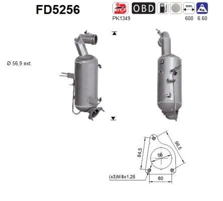 AS Roetfilter (FD5256)