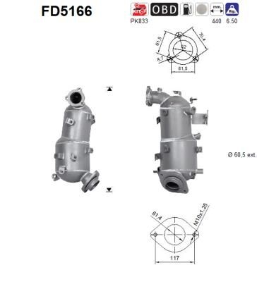 AS Roetfilter (FD5166)