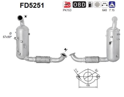 AS Roetfilter (FD5251)