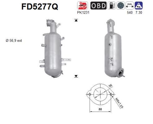 AS Roetfilter (FD5277Q)