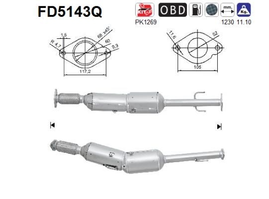 AS Roetfilter (FD5143Q)
