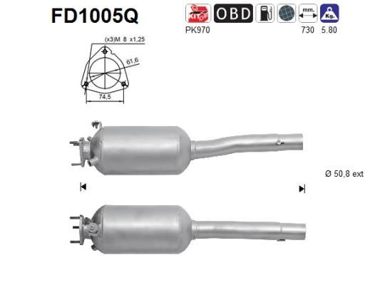 AS Roetfilter (CAPI) (FD1005Q)