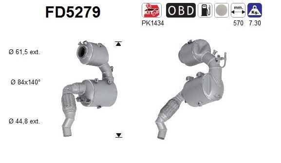 AS Roetfilter (FD5279)