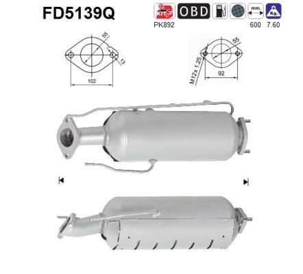 AS Roetfilter (FD5139Q)
