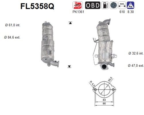 AS Roetfilter (FL5358Q)