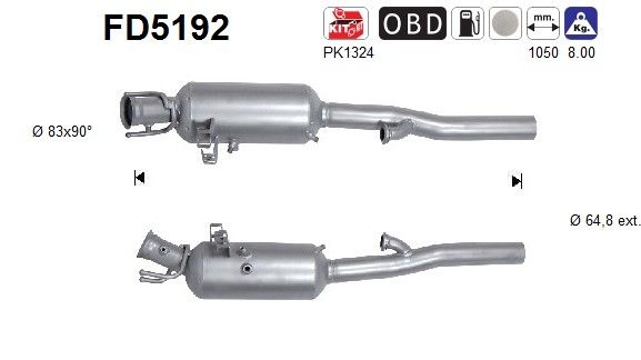 AS Roetfilter (FD5192)