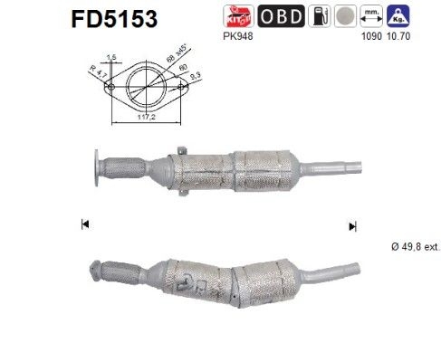AS Roetfilter (FD5153)