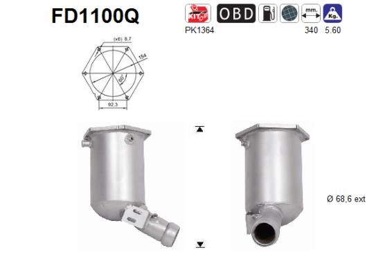 AS Roetfilter (FD1100Q)