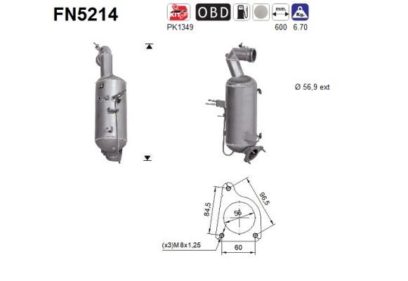 AS Roetfilter (FN5214)
