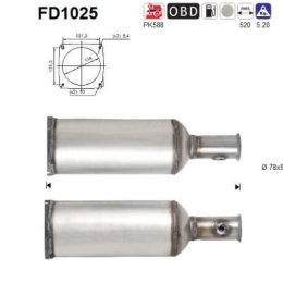 AS Roetfilter (CAPI) (FD1025)