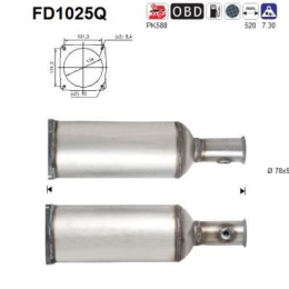 AS Roetfilter (CAPI) (FD1025Q)