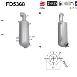 AS Roetfilter (FD5368)