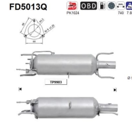 AS Roetfilter (CAPI) (FD5013Q)